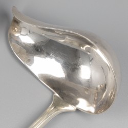 No reserve - 2-delige set sauslepels zilver.