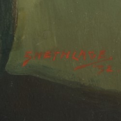 Hendrik Anne Constantijn "Hendrik" Snethlage (Heilo, NH 1878 - 1960 Den Haag), Stilleven van bloemen in een gemberpot.
