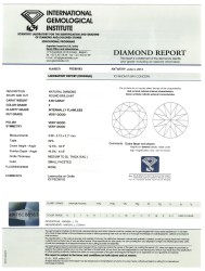 0.50 ct. IGI gecertificeerde natuurlijke diamant.