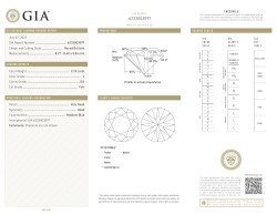 2.10 ct. GIA gecertificeerde natuurlijke diamant.