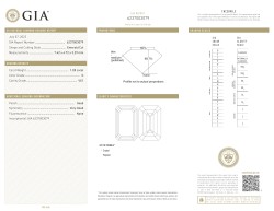 1.05 ct. GIA gecertificeerde natuurlijke diamant.