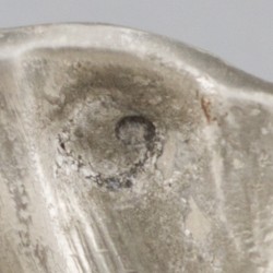 No reserve - 4-delige set zoutkelders & zoutlepels zilver.