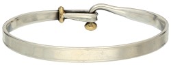 Georg Jensen sterling zilveren '204' bangle armband door ontwerpster Vivianna Torun Bülow-Hübe.