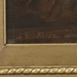 Paul Parfonry (Parijs 1857 - 1920),Elegant interieur met antiquiteiten.