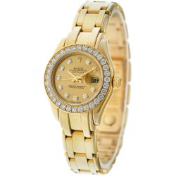 No reserve - Rolex Lady-Datejust Pearlmaster 80298 - Dames horloge 