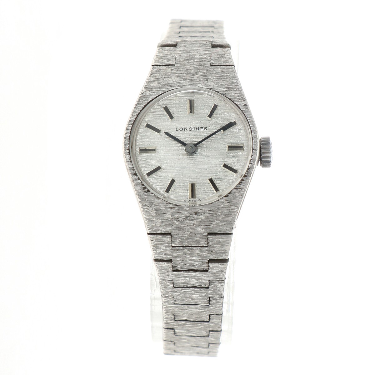 No reserve - Longines vintage zilver - Dames horloge 