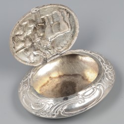 No reserve - Pepermuntdoosje zilver.