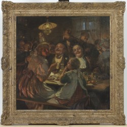Gustav Bauer (Wenen 1874 - na. 1933 Hamburg), Feestelijkheden.
