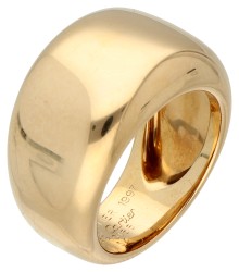 Cartier 18K geelgouden 'Nouvelle Vague' ring.