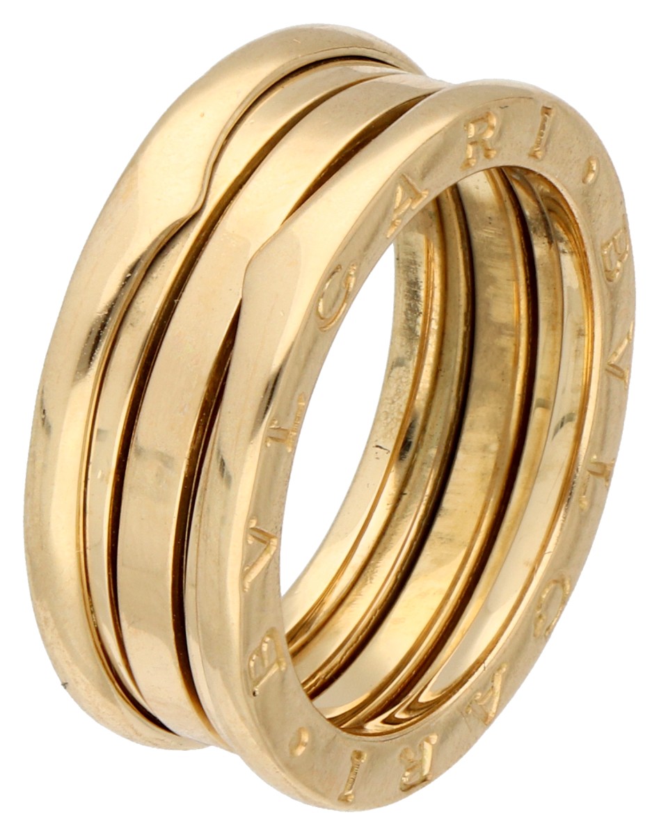 Bvlgari 18K geelgouden 'B.zero1' ring.