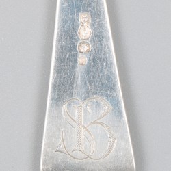 No reserve - 12-delige bestekcassette, zilver.