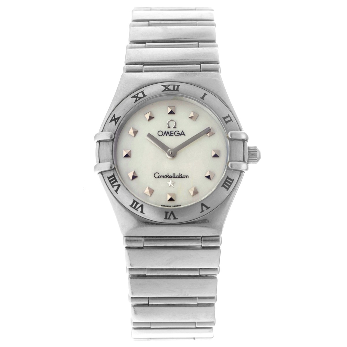 No reserve - Omega Constellation My Choice "Mother of Pearl" 795.1241 - Dames horloge