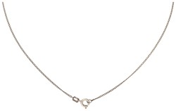 No reserve - Zilveren collier négligé met amethist.