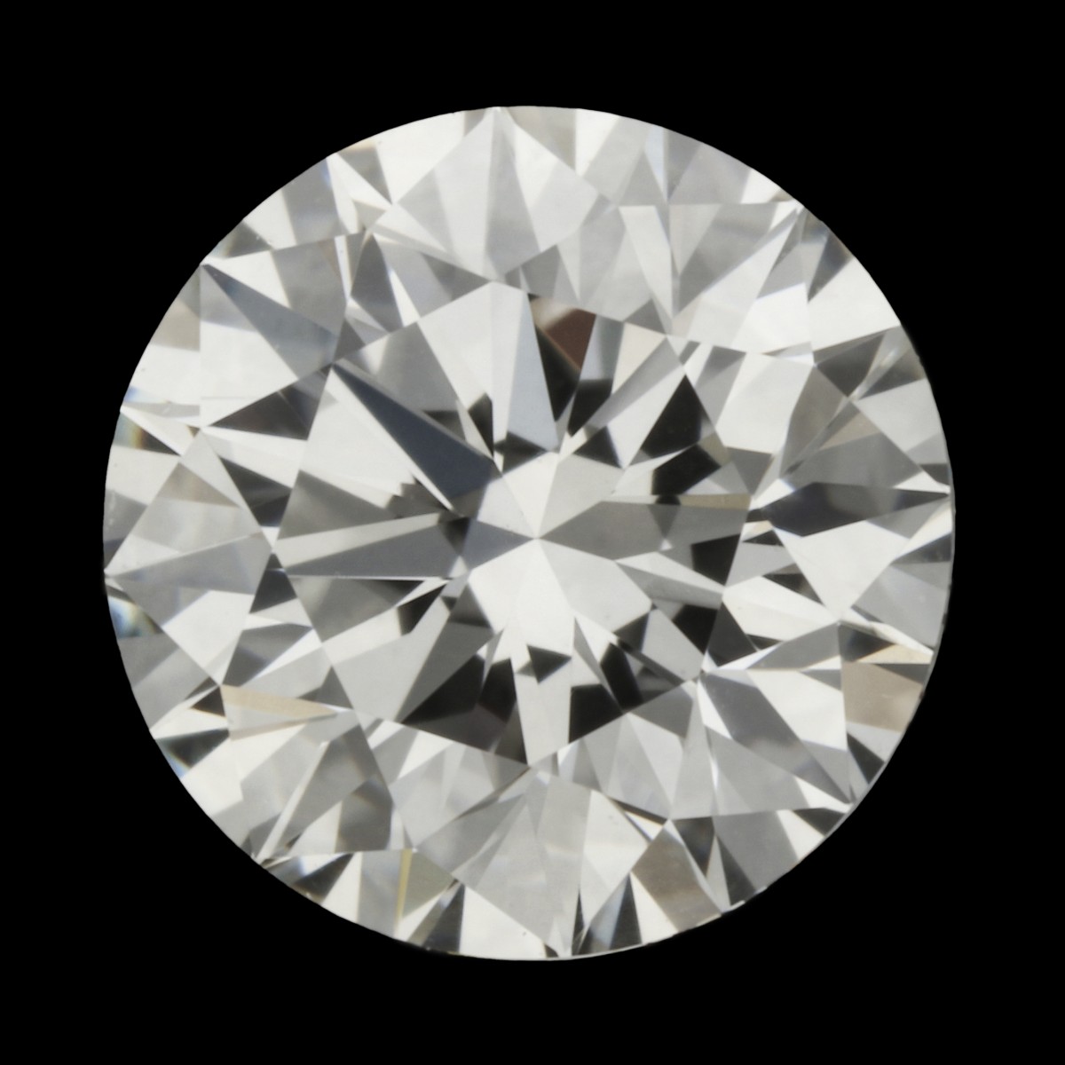 No reserve - 0.53 ct. IGI gecertificeerde natuurlijke diamant.