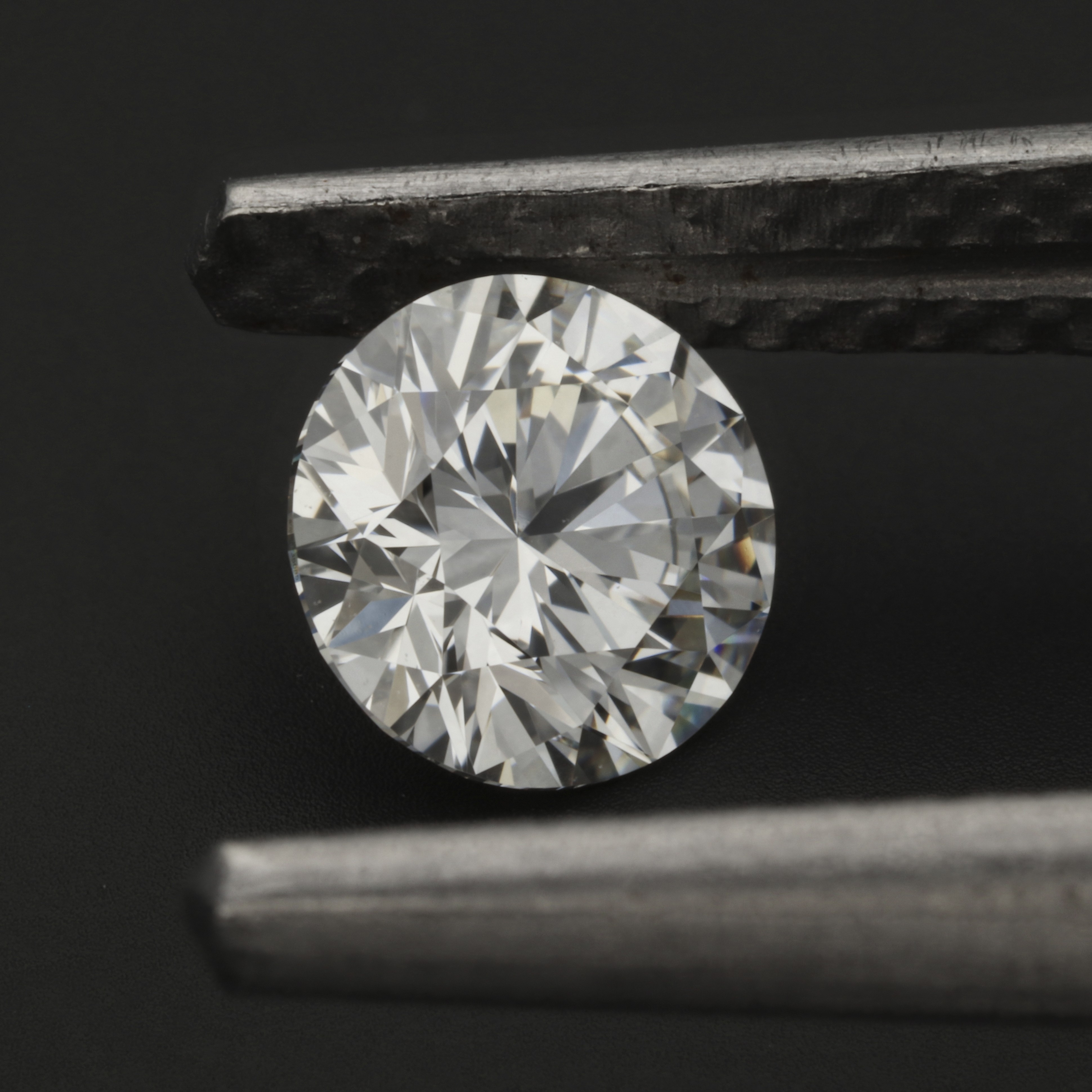 No reserve - 0.53 ct. IGI gecertificeerde natuurlijke diamant.