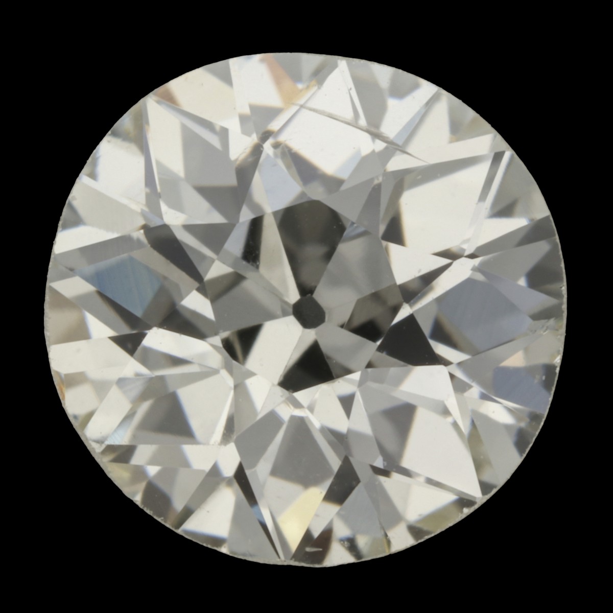 No reserve - 1.04 ct. GIA gecertificeerde natuurlijke diamant.