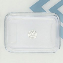 No reserve - 0.39 ct. IGI gecertificeerde natuurlijke diamant.