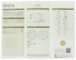 No reserve - 1.88 ct. GIA gecertificeerde natuurlijke diamant.