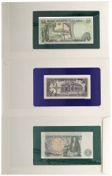 No reserve - World mix. lot 6 banknotes. Type ND. - UNC.