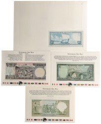 No reserve - Worldmix. lot 4 banknotes. Type ND. - UNC.