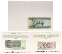 No reserve - Asia mix. lot 5 banknotes. Type 1962/1997. - UNC.