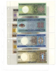 No reserve - Mauritanië. lot 7 banknotes. Type 2004/2014. - UNC.