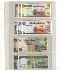 No reserve - Sudan. lot 6 banknotes. Type ND. - UNC.