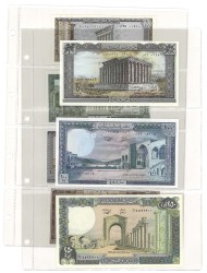 No reserve - Lebanon. lot 7 banknotes. Type ND. - UNC.