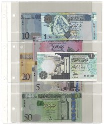 No reserve - Lybia. lot 7 banknotes. Type ND. - UNC.