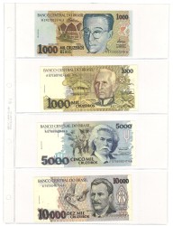 No reserve - Peru. lot 11 banknotes. Type 1985/1987. - UNC.
