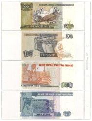 No reserve - Peru. lot 11 banknotes. Type 1985/1987. - UNC.