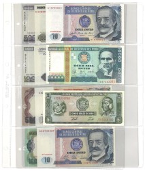 No reserve - Peru. lot 11 banknotes. Type 1985/1987. - UNC.