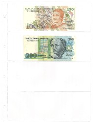 No reserve - Brazil. lot 10 Banknotes. Type ND. - UNC.