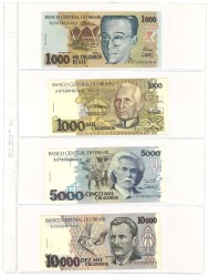 No reserve - Brazil. lot 10 Banknotes. Type ND. - UNC.