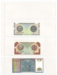 No reserve - Uzbekistan. Lot 10 banknotes. Type 1944/2001. - UNC.