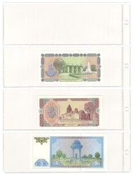 No reserve - Uzbekistan. Lot 10 banknotes. Type 1944/2001. - UNC.