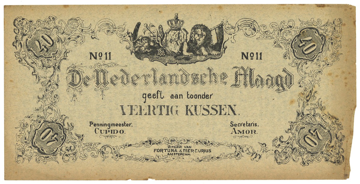 No reserve - Nederland. 40 kussen. Type ND. - UNC.