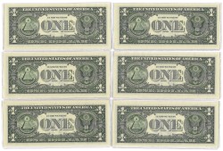 No reserve - United States of America. lot 6 banknotes. Type 1999/2003. - UNC.