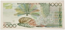 No reserve - Belgium. 5000 Francs. Banknote. Type 1986. - UNC.