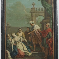 Sebastiano Ricci (Belluno 1659 - 1734 Venetië), toegeschreven aan, Het vonnis.