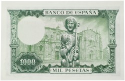 No reserve - Spain. 1000 Pesetas. banknote. Type 1995. - UNC.