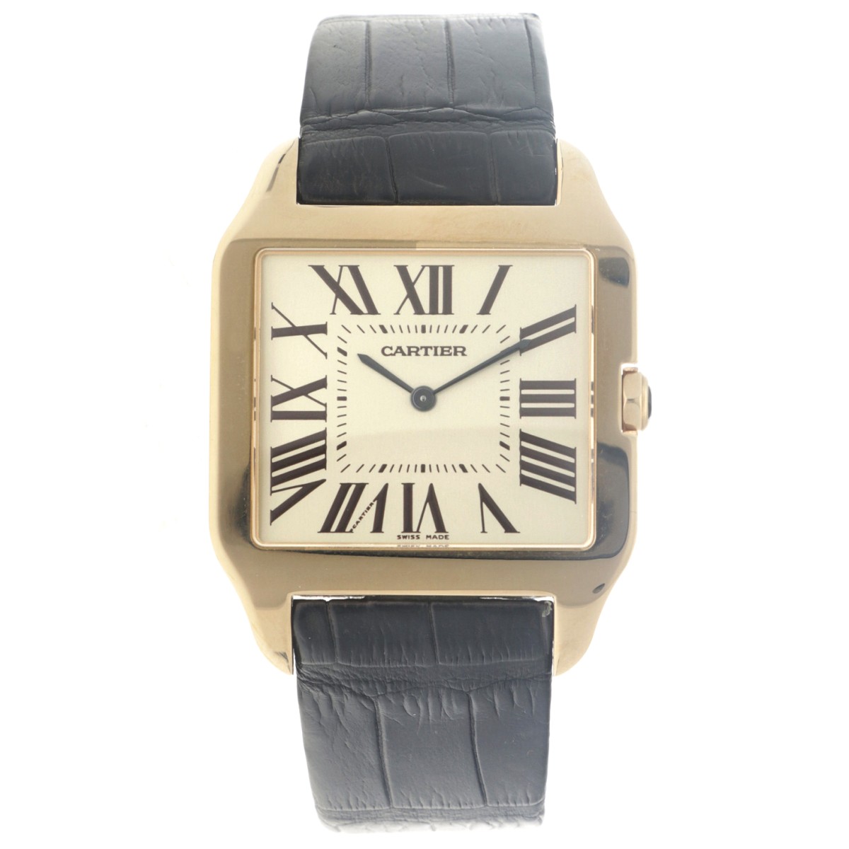 No Reserve - Cartier Santos Dumont 2649 - Herenhorloge.