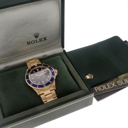 Rolex Submariner Date 18K. 16808 - Herenhorloge - 1987.