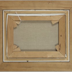 Hollandse school, 20e eeuw, onduidelijk gesigneerd (linksonder), Gezicht op Delftshaven.