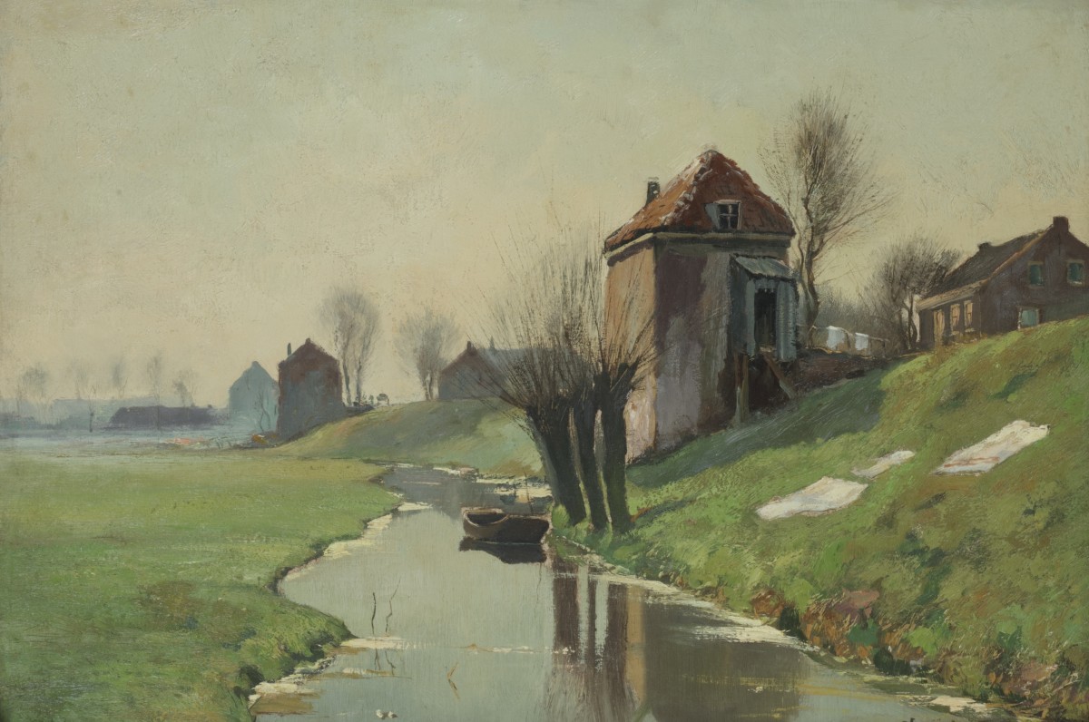 Chris Snijders (Rotterdam 1881 - 1943), Oostzeedijk te Rotterdam.