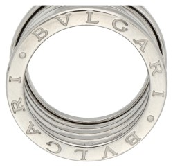 Bvlgari 18K witgouden B.zero1 vier-band ring.