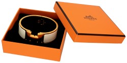 Hermès bracelet Clic H wit.