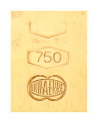 UnoAErre 18K geelgouden schakelarmband.