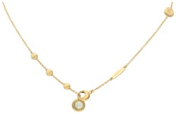 Marco Bicego 18K geelgouden collier 'Jaipur Colour' Collection.