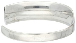 David Andersen sterling zilveren zwart geëmailleerde bangle armband.